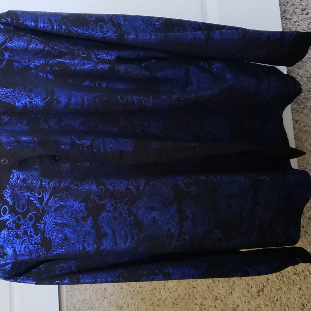 Silk long  sleeve  shirt